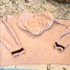 Anthropologie Moth Hooded Sweatshirt Sweater